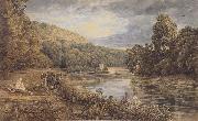 George Barret Jun Cliveden Woods (mk47) china oil painting artist